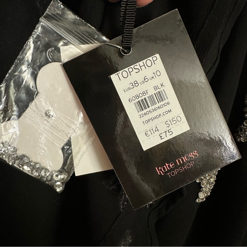 Topshop Kate Moss Embellished Star Cami Top - Picture 10 of 16